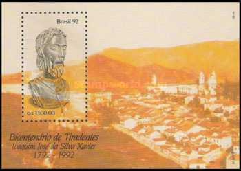 [The 200th Anniversary of the Death of Joaquim Jose da Silvaxavier, 1748-1792, type ]