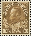 [King George V in Admiral Uniform - New Colors and Values, type AD16]