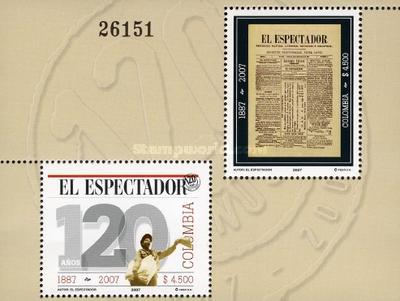 [The 120th Anniversary of Daily Paper "Espectador", type ]
