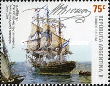 [The 150th Anniversary of the Death of Admiral William Brown, type DDA]