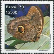 [International Stamp Exhibition "Brasiliana 79" - Rio de Janeiro, Brazil - Butterflies, type BLV]