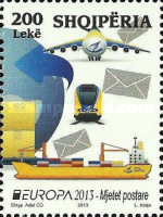 [EUROPA Stamps - Postal Vehicles, type DBZ]