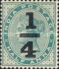 [Queen Victoria, 1819-1901 - No. 34 Surcharged, type AD]
