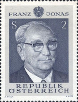 [The 70th Anniversary of the Birth of Federal President Dr.h.c. Franz Jonas, type AGA]