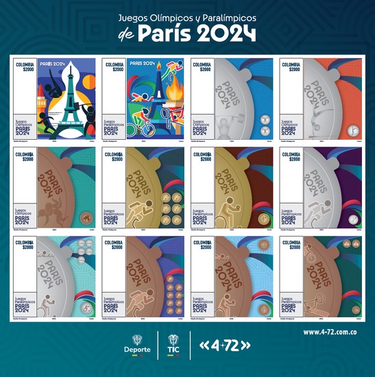 [Summer Olympic and Paralympic Games 2024 - Paris, France - Dated 2024, type ]