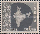 [Map of India, type DJ4]