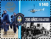 [The 200th Anniversary of the Buenos Aires Province Police, type EEO]