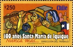 [The 100th Anniversary of the Santa Maria de Iquique Massacre, type BVW]