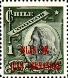 [Various Stamps Overprinted "ISLAS DE JUAN FERNANDEZ" and Surcharged, type V]