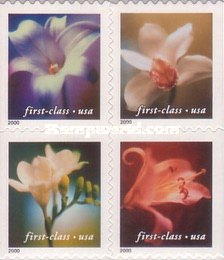 [Flowers - Self-Adhesive Booklet Stamps (34 cents), type ]