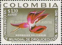 [Airmail - The 7th World Orchid-growers' Congress, Medellin, type AJX]