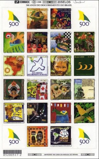[The 500th Anniversary of the Discovery of Brazil, type ]