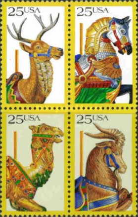 [American Folk Art - Carousel Animals, type ]