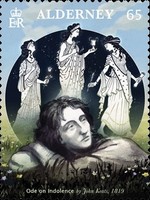 [Poems - The 200th Anniversary of Odes to A... by John Keats, 1795-1821, type XO]