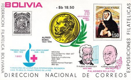 [Brother Vincente Bernedo Commemoration - The 75th Anniversary of the Nobel Prizes, type XDA]