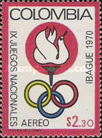 [Airmail - The 9th National Games, Ibague, type AHL]