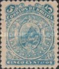 [Coat of Arms - Eleven Stars below Arms, Perforated, type C9]