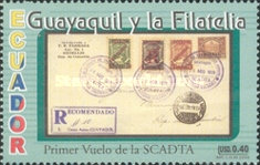 [The 33rd Anniversary of Guayaquil Philatelic Club, type CXQ]