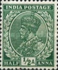 [King George V, 1865-1936 - Inscription "INDIA POSTAGE", type XBX]