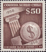 [The 100th Anniversary of Chilean Civil Servants' Savings Bank, type KX]