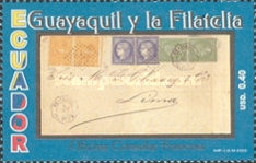 [The 33rd Anniversary of Guayaquil Philatelic Club, type CXP]