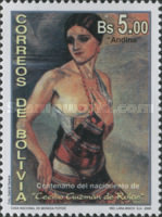 [The 100th Anniversary of the Birth of Cecilio Guzman de Rojas, Artist, type AXV]