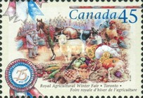 [The 75th Anniversary of Royal Agricultural Winter Fair, Toronto, type BHC]