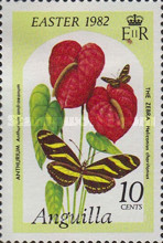 [Easter - Butterflies on Flowers, type RR]