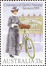 [The 100th Anniversary of the District Nursing Services, type ADE]
