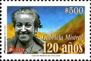 [The 120th Anniversary of the Birth of Gabriela Mistral, 1889-1957, type CBL]