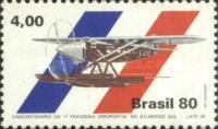 [The 50th Anniversary of the First South Atlantic Airmail Flight, type BNU]
