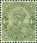 [King George V, 1865-1936 - Inscription "INDIA POSTAGE & REVENUE", type XBC2]