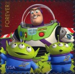 ["Send a HELLO" Greetings Stamps - Computer Animated Pixar Films - Self-Adhesive (44 cents), type FWV]