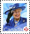 [Queen Elizabeth II - Self Adhesive, type CUC]