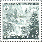 [The 100th Anniversary of Flash Flood Control Works in Austria, type AXT]