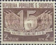 [The 15th Anniversary of the Albanian Labour Party, type GN]