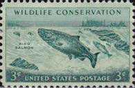 [Wildlife Conservation - Wild turkey, Pronghorn Antelope & King Salmon, type UK]