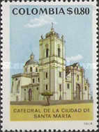 [The 450th Anniversary of City of Santa Marta, type AMH]