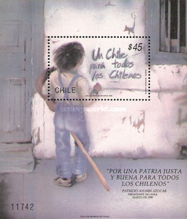 ["One Chile for All Chileans", type ]