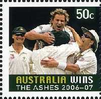 [Australia Wins the Ashes 2006-2007, type CUP]