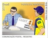 [Registrered Mail - Self Adhesive Stamp, type YKD]