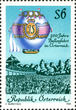 [The 200th Anniversary of Ballooning in Austria, type AXZ]