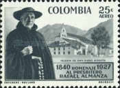 [Airmail - Father Almanza Commemoration, type XXV1]