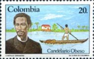 [The 100th Anniversary of the Death of Candelario Obeso, 1849-1884, type AZF]