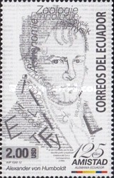 [Alexander von Humboldt, 1769-1858 - The 125th Anniversary of Friendship with Germany, type DXX1]