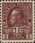 [King George V in Admiral Uniform With War Tax Inscription, type AM8]