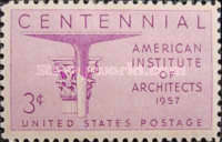 [The 100th Anniversary of the American Institute of Architects, type UU]