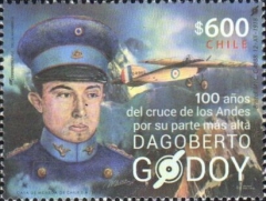 [The 100th Anniversary of the Crossing of the Andes by Dagoberto Godoy, 1893-1960, type CKF]