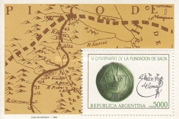 [The 400th Anniversary of Salta City, type ]