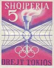 [Olympic Games - Tokyo , Japan - New Colors, type OQ1]
